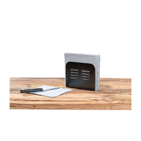 Melns salvešu turētājs Wenko Black Outdoor Kitchen Baco-image-2