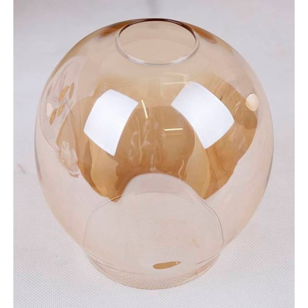 Melna piekaramā lampa ar stikla abažūru 14x48 cm Aspa – Candellux Lighting-image-4