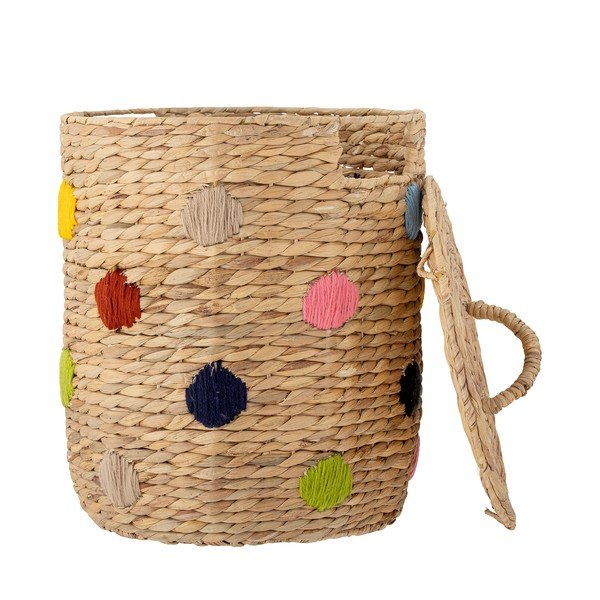 Bērnu rotaļlietu grozs no ūdens hiacintes Jooha – Bloomingville Mini-image-1