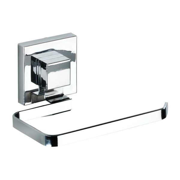 Spīdīgas sudraba krāsas plastmasas pašlīmējošs vannas istabas piederumu komplekts Quadro – Wenko-image-4