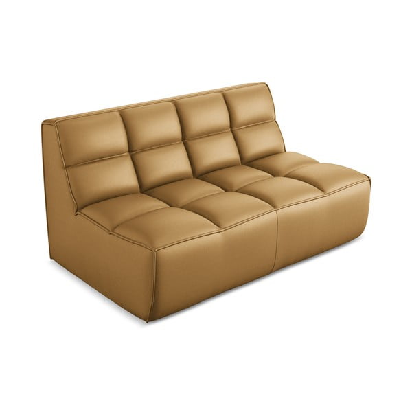 Modulārā dīvāna daļa no ādas imitācijas Kalai – Makamii-image-2