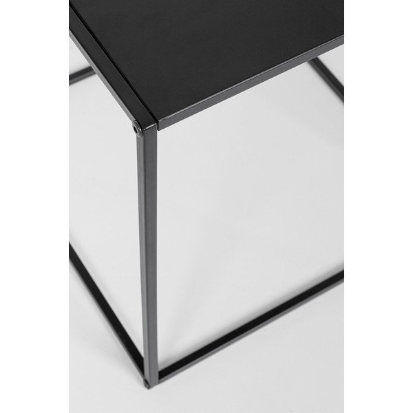 Melni metāla žurnālgaldiņi (2 gab.) 38x38 cm Alrik – Yes Everyday-image-4