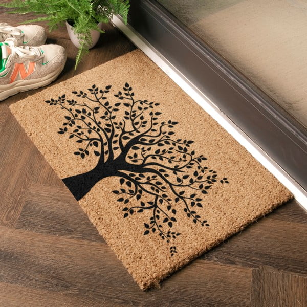 Kokosšķiedras kājslauķis 40x60 cm Tree of Life – Artsy Doormats-image-1