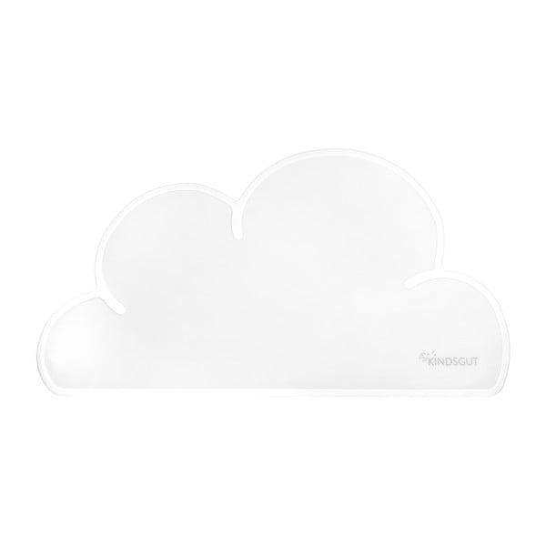 Balts silikona paliktnis Kindsgut Cloud, 49 x 27 cm