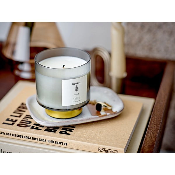 Aromātiskā svece degšanas laiks 50 h Nordic Forest – ILLUME x Bloomingville-image-1