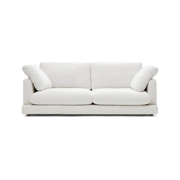 Balts dīvāns 210 cm Gala – Kave Home