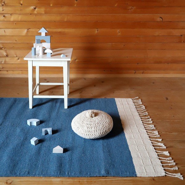 Zils paklājs 150x100 cm Lucia – Nattiot-image-2