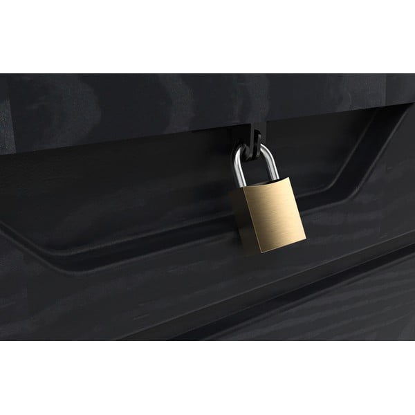 Tumši pelēka dārza uzglabāšanas kaste Dolomiti – Toomax-image-1