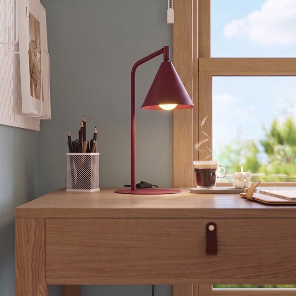Bordo tērauda galda lampa ar saliekamu konstrukciju (augstums 35 cm) Zylo – Sollux-image-1