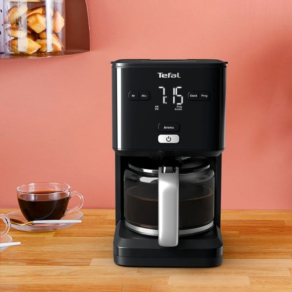 Melns kafijas automāts ar filtru Smart'n'light CM600810 – Tefal-image-4