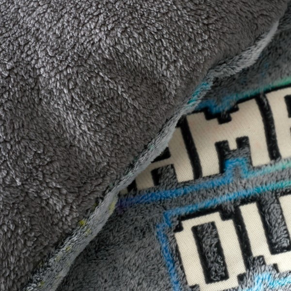 Divguļamā mikroplīša bērnu gultas veļa ar spīdošu efektu 200x200 cm Game Over – Catherine Lansfield-image-4