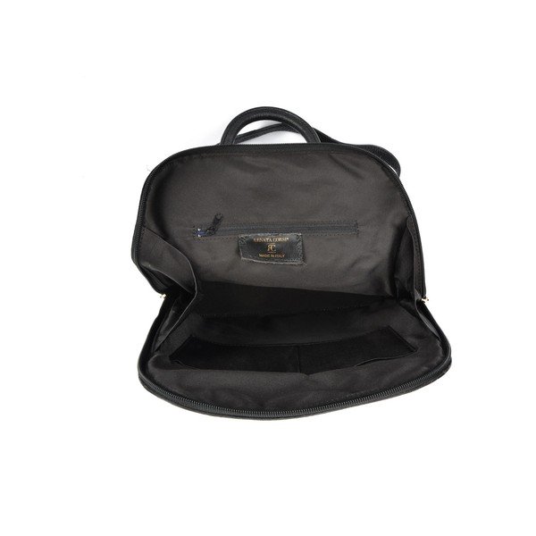 Melna ādas sieviešu mugursoma Renata Corsi Sofia-image-2