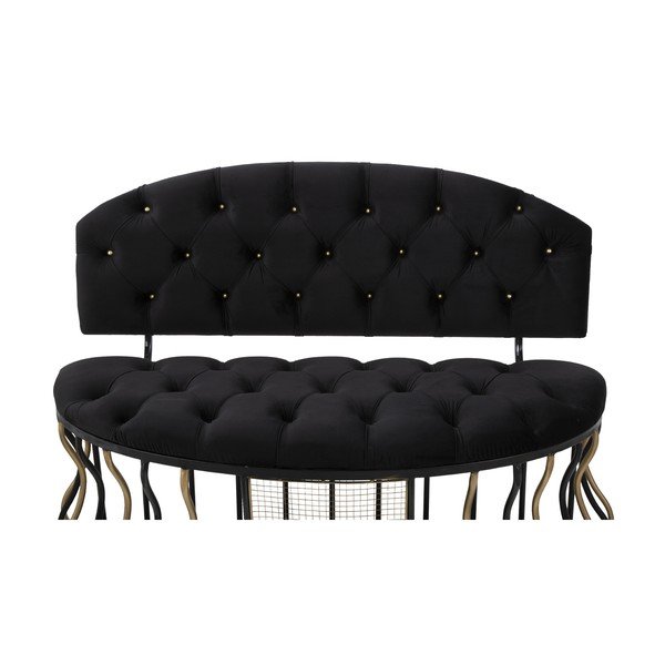 Mauro Ferretti Glam black dīvāns-image-4