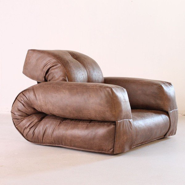 Hippo Vintage konjaka krēsls-image-1