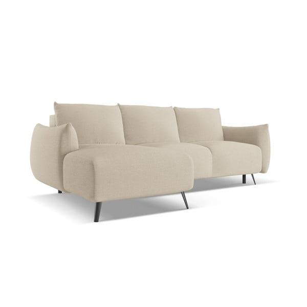 Bēšs stūra dīvāns (ar kreiso stūri) Malie – Makamii-image-4