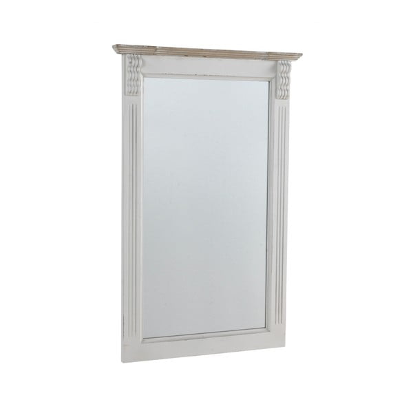 Balts sienas spogulis "Zoss", 50 x 86 cm