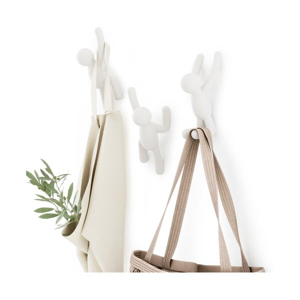 Sienas plastmasas āķīši (3 gab.) Buddy – Umbra-image-4