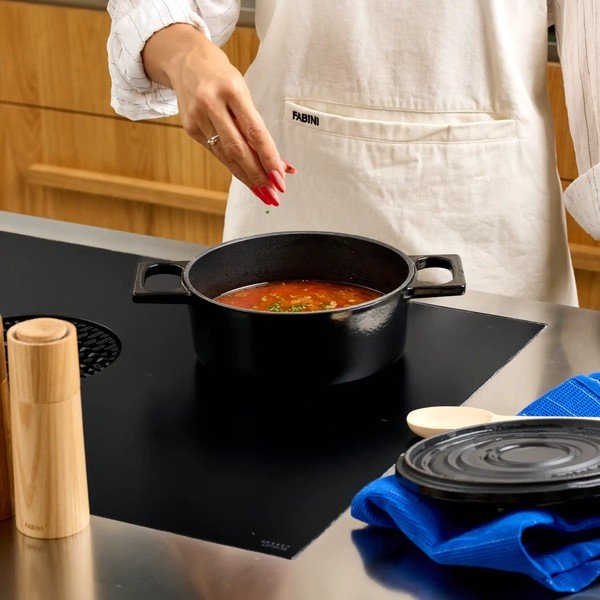 Čuguna katls ar vāku piemērots indukcijas plītij 2 l Mattia 3.0 – FABINI-image-4