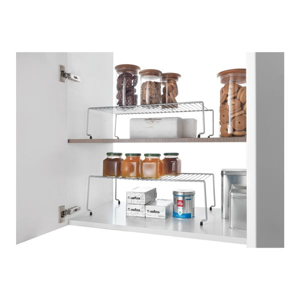 2 papildu plauktu komplekts virtuves skapītim Metaltex-image-3