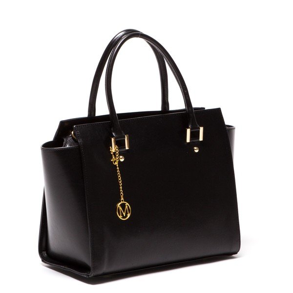 Ādas rokassoma Mangotti 382 Nero-image-1