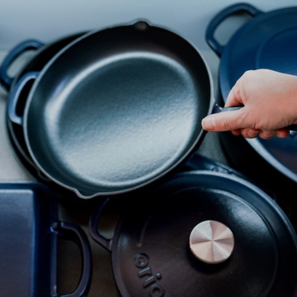 Čuguna panna ø 26 cm LITINA SMALT – Orion-image-4