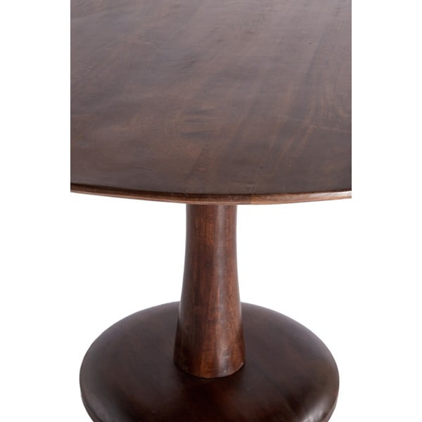 Brūns apaļš ēdamgalds ø 150 cm Apulia – Light & Living-image-1