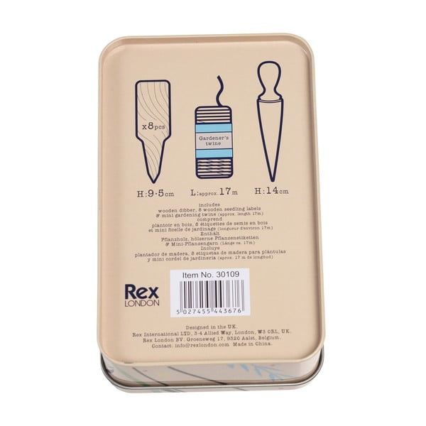 Uzrakstu plāksnītes augu marķēšanai (10 gab.) Your Garden – Rex London-image-4