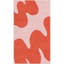 Sarkans/rozā bērnu paklājs 120x170 cm Hugsy Coral – FD
