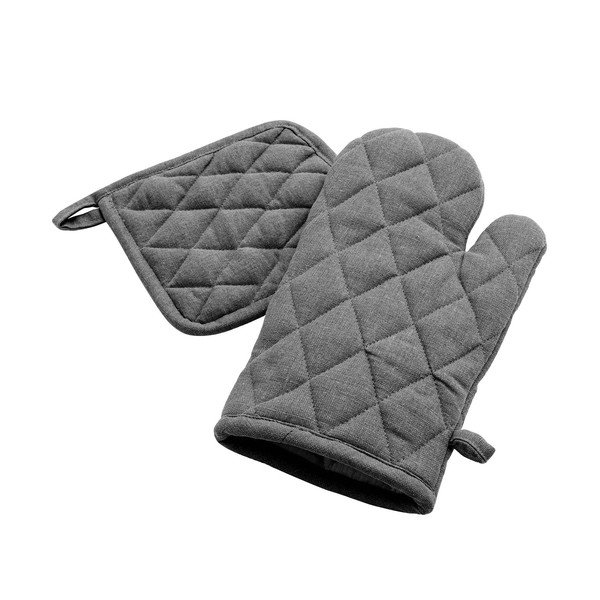 Virtuves cimdu un katla paliktņa komplekts (2 gab.) Gourmet – douceur d'intérieur