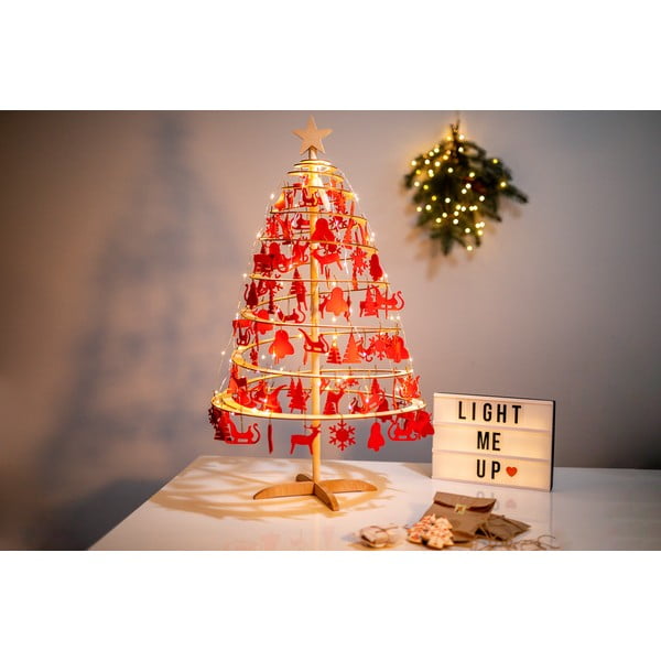 Koka dekoratīvā eglīte Spira Small, augstums 85 cm-image-3