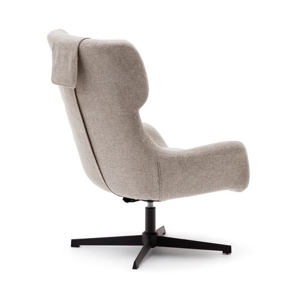 Bēšs atpūtas krēsls Zalina – Kave Home-image-3