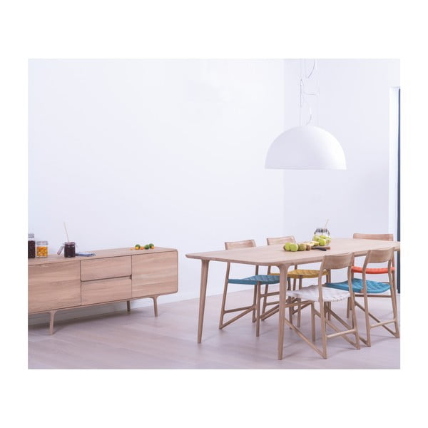 TV kumode no ozola masīvkoka Gazzda Fawn-image-2