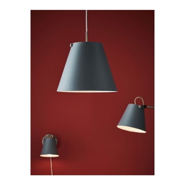 Pelēka griestu lampa Markslöjd Tribe, ø 30 cm-image-1