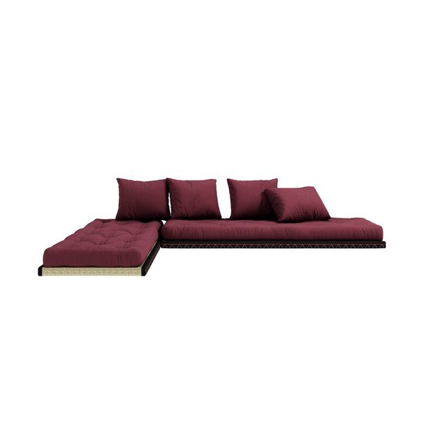 Izvelkamais dīvāns Karup Design Chico/Bordeaux-image-4