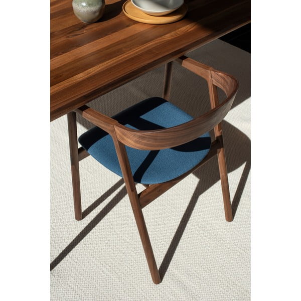 Zils/brūns pusdienu krēsls Muna – Gazzda-image-1