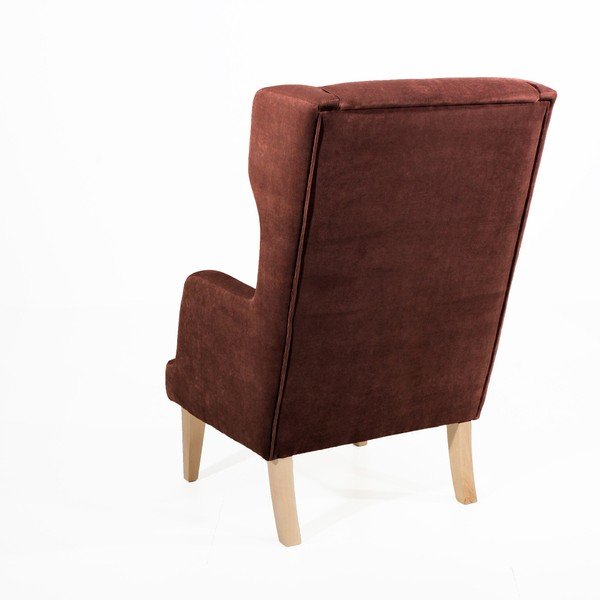 Brūns atzveltnes krēsls Max Winzer Bennet Suede-image-3