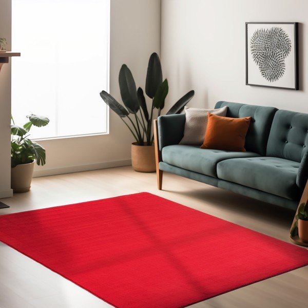Sarkans mazgājams paklājs 60x110 cm Sky – Ayyildiz Carpets-image-1