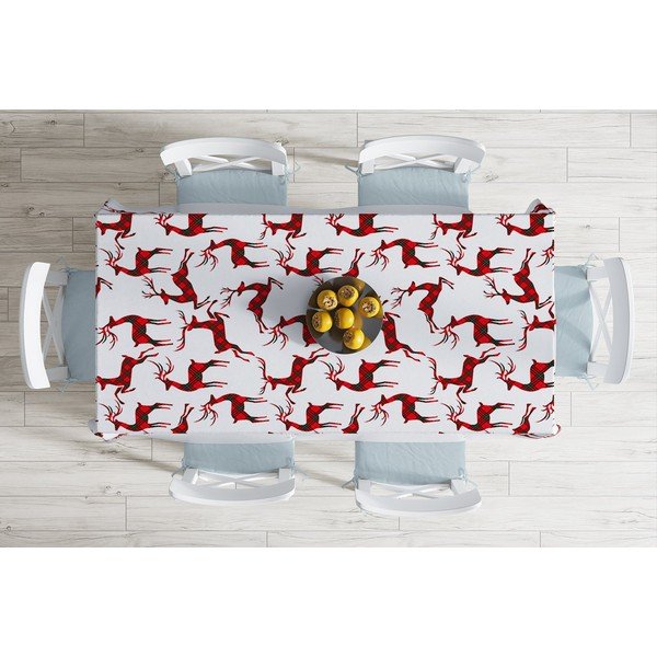 Minimālistiski spilvenu pārvalki Christmas Tartan, 140 x 180 cm-image-1