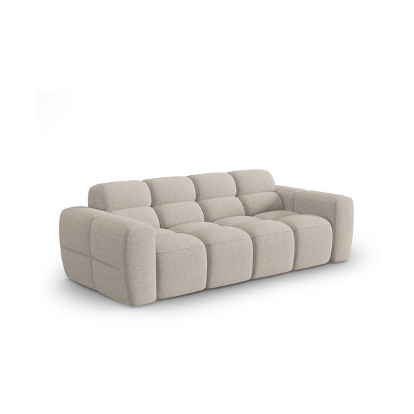 Bēšs dīvāns 216 cm Lisa – Micadoni Home-image-2