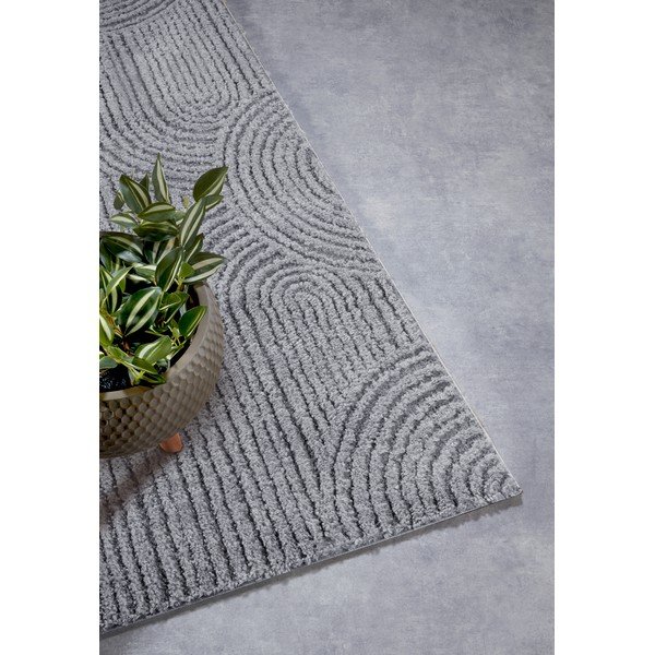 Pelēks celiņa paklājs 80x240 cm Chappe Light Grey – Elle Decoration-image-2