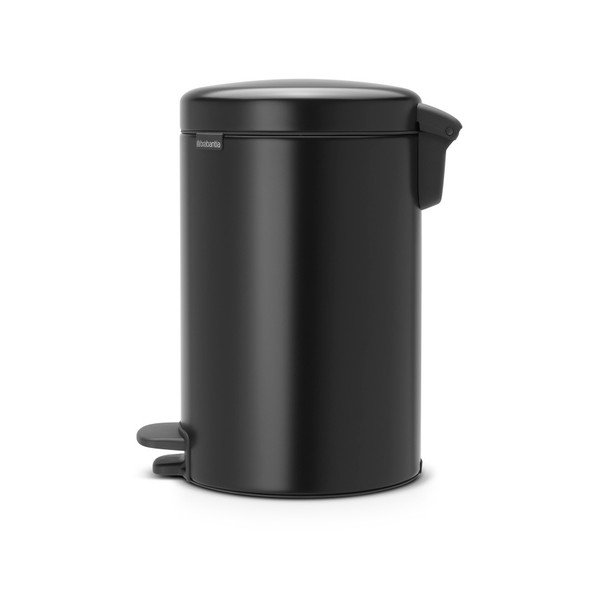 Melna pedāļu tvertne Brabantia Newicon, 12 l-image-3