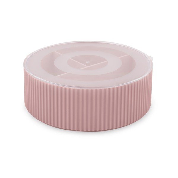 Rozā plastmasas vannas istabas organizators kosmētikai – Mioli Decor