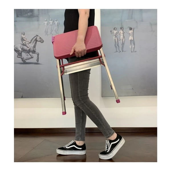 Metāla pakāpieni 47 cm M2 ALU Taburete – Rolser-image-1