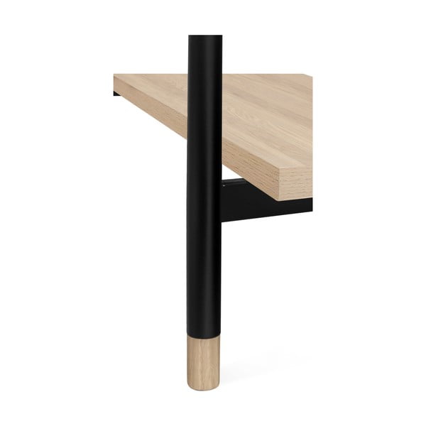 Dabīga toņa žurnālgaldiņš ar ozolkoka imitāciju 60x120 cm Jugend – Woodman-image-4