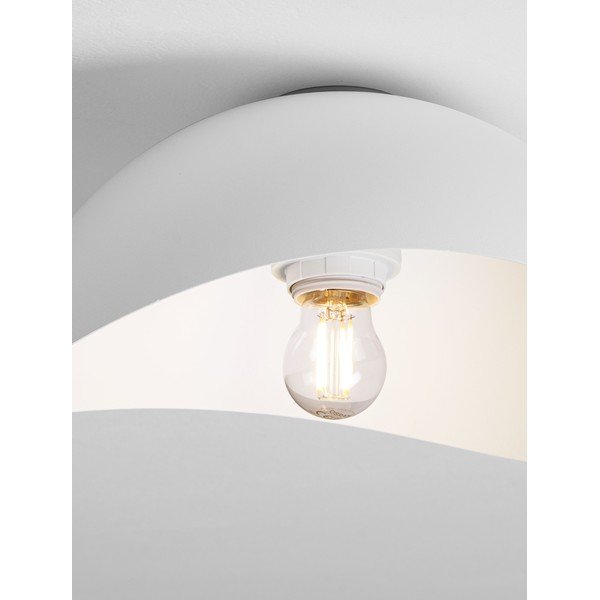 Matēti balta metāla griestu lampa Opsi – Nova Luce-image-3