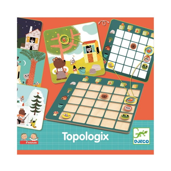 Bērnu galda spēle Eduludo Topologix – Djeco-image-1