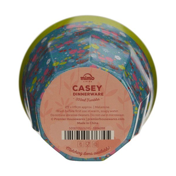 Zila krūze ar ziedu motīvu Premier Housewares Casey, 300 ml-image-3
