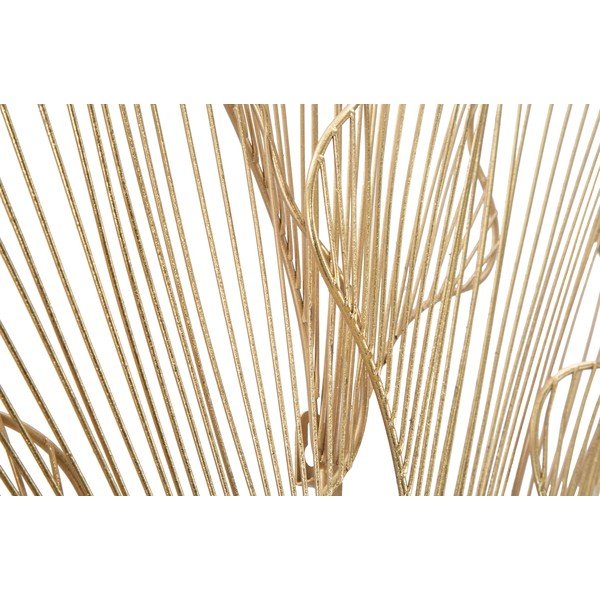 Mauro Ferretti Glam Leaf sienas dekors zelta krāsā, 69 x 62 cm-image-4