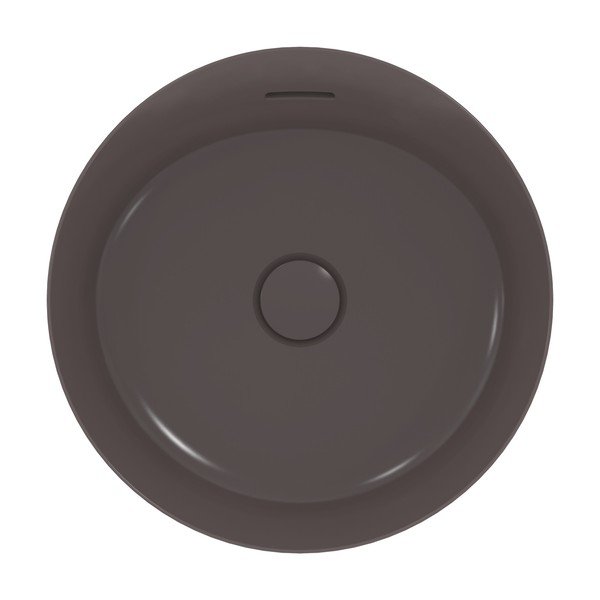 Pelēka keramikas apaļa izlietne ø 40 cm Ipalyss – Ideal Standard-image-2