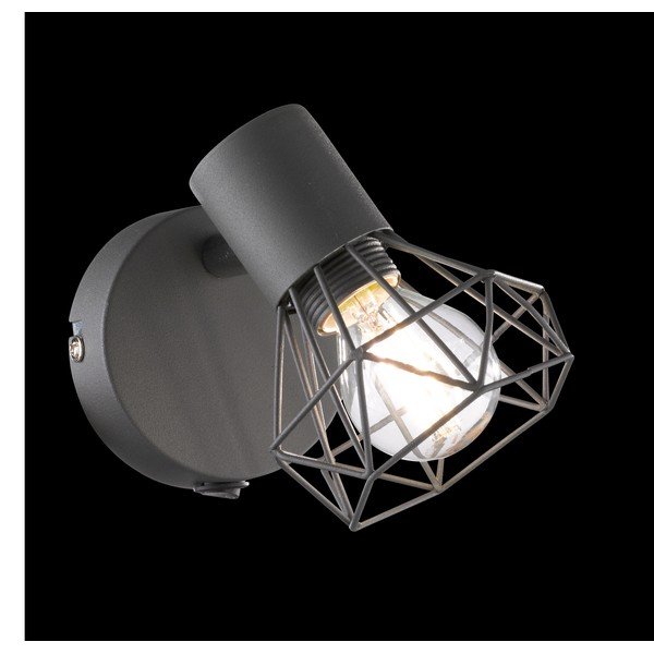 Melna prožektora tipa lampa 8x14 cm Ran – Fischer & Honsel-image-2